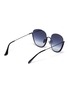 Figure View - Click To Enlarge - FOR ART'S SAKE - 'Vacay' D Shape Metal Half Frame Sunglasses