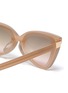 Detail View - Click To Enlarge - FOR ART'S SAKE - 'Mad Mad' Acetate Frame Cateye Sunglasses