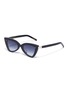 Main View - Click To Enlarge - FOR ART'S SAKE - 'Mad Mad' Acetate Frame Cateye Sunglasses