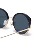 Detail View - Click To Enlarge - FOR ART'S SAKE - 'Cocoon' Metal Frame Cateye Sunglasses