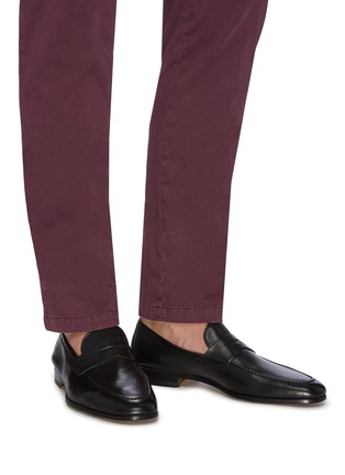 Figure View - Click To Enlarge - MAGNANNI - Leather penny loafer