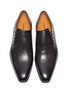 Detail View - Click To Enlarge - MAGNANNI - SLANT LACE-UP LEATHER OXFORDS