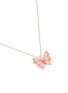 Figure View - Click To Enlarge - STEPHEN WEBSTER - 'Fly By Night'  diamond quartz crystal haze 18k rose gold necklace