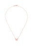 Main View - Click To Enlarge - STEPHEN WEBSTER - 'Fly By Night' diamond 18k rose gold necklace