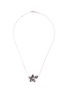 Main View - Click To Enlarge - STEPHEN WEBSTER - 'Love me, Love Me Not' diamond hematite 18k white gold necklace