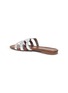  - SAM EDELMAN - 'Bay' metallic leather slide sandals
