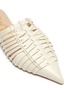 Detail View - Click To Enlarge - SAM EDELMAN - 'Shai' woven leather slides