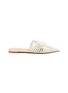Main View - Click To Enlarge - SAM EDELMAN - 'Shai' woven leather slides