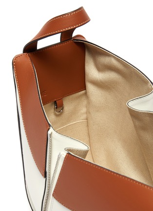 Detail View - Click To Enlarge - LOEWE - 'HAMMOCK' PANELED  SMALL BAG