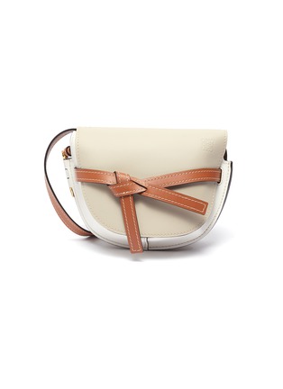Main View - Click To Enlarge - LOEWE - 'Gate' knotted belt small leather bag