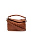 Main View - Click To Enlarge - LOEWE - 'Puzzle' woven small leather bag