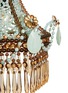 Detail View - Click To Enlarge - ASTIER DE VILLATTE - TURQUOISE AND BROWN PAVILLION CHANDELIER