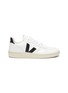 Main View - Click To Enlarge - VEJA - V-10' perforated leather sneakers