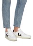 Figure View - Click To Enlarge - VEJA - V-10' perforated leather sneakers