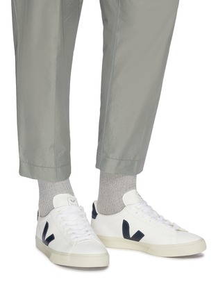 Figure View - Click To Enlarge - VEJA - 'Campo' lace up chromefree leather sneakers