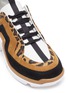 Detail View - Click To Enlarge - PIERRE HARDY - 'Vibe' leopard trim sneakers