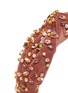 Detail View - Click To Enlarge - LELE SADOUGHI - 'Mauve' glass crystal stud knot velvet headband