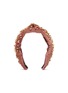Main View - Click To Enlarge - LELE SADOUGHI - 'Mauve' glass crystal stud knot velvet headband