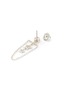 Detail View - Click To Enlarge - CZ BY KENNETH JAY LANE - Bar Pavé Double Star Drop Earrings