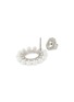 Detail View - Click To Enlarge - CZ BY KENNETH JAY LANE - Mini Cubic Zirconia Pearl Burst Circle Stud Earrings