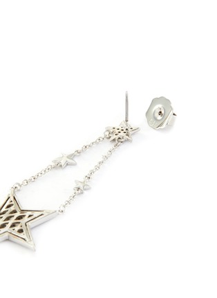 Detail View - Click To Enlarge - CZ BY KENNETH JAY LANE - Star Pavé Drop Earrings