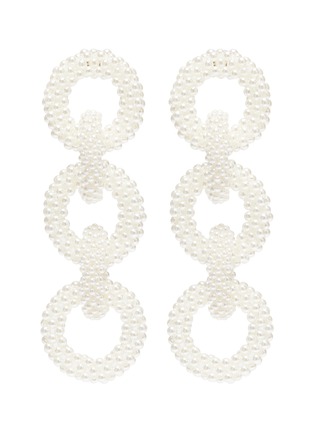 Main View - Click To Enlarge - LAURENCE & CHICO - Pearl drop earrings