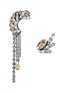 Main View - Click To Enlarge - ANTON HEUNIS - 'Omega' cluster fringe earrings