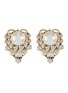 Main View - Click To Enlarge - ANTON HEUNIS - 'Omega' pearl earrings