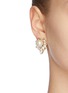 Figure View - Click To Enlarge - ANTON HEUNIS - 'Omega' pearl earrings