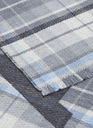 Detail View - Click To Enlarge - ACNE STUDIOS - Check wool scarf