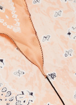 Detail View - Click To Enlarge - ACNE STUDIOS - Paisley print silk scarf