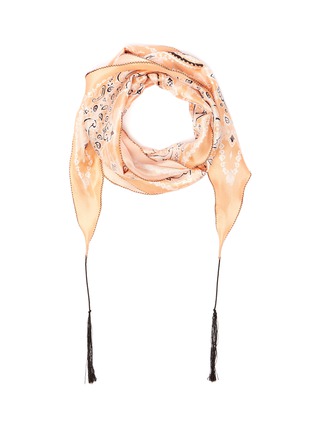 Main View - Click To Enlarge - ACNE STUDIOS - Paisley print silk scarf