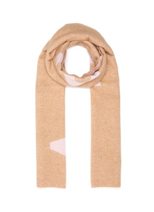Main View - Click To Enlarge - ACNE STUDIOS - Logo wool blend scarf