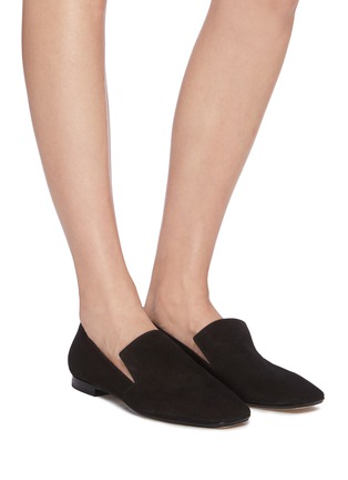 Figure View - Click To Enlarge - RODO - Suede loafers