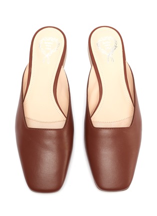 Detail View - Click To Enlarge - RODO - Nappa leather mules