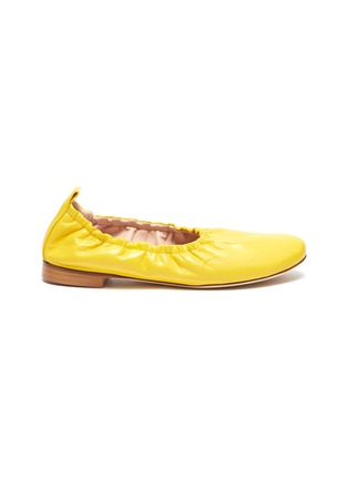 Main View - Click To Enlarge - RODO - 'HIGH THROAT' NAPPA LEATHER FLATS