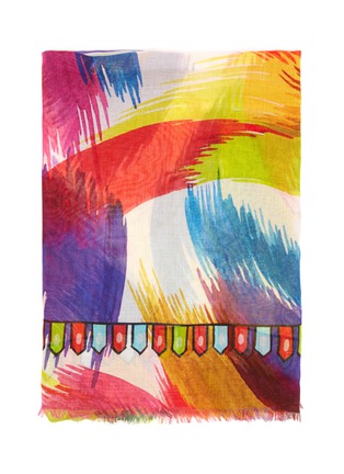 Detail View - Click To Enlarge - FRANCO FERRARI - 'Danao' abstract print scarf