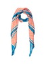 Main View - Click To Enlarge - FRANCO FERRARI - 'Twill Seta' graphic print silk scarf