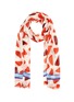 Main View - Click To Enlarge - FRANCO FERRARI - 'Danao' contrast multi dot scarf