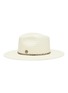 Main View - Click To Enlarge - MAISON MICHEL - 'Henrietta' strass embellished herringbone straw hat