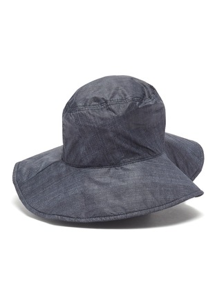 Figure View - Click To Enlarge - MAISON MICHEL - 'Lauren' denim hat