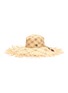 Main View - Click To Enlarge - MAISON MICHEL - 'Ursula' rafia straw capeline hat