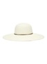 Figure View - Click To Enlarge - MAISON MICHEL - 'Blanche' strass embellished herringbone straw hat