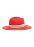 Figure View - Click To Enlarge - MAISON MICHEL - 'Virginie' straw trilby fedora hat