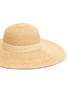 Detail View - Click To Enlarge - MAISON MICHEL - 'Blanche 14' ribbon embellished straw hat