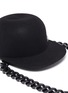 Detail View - Click To Enlarge - MAISON MICHEL - 'Shariff' daisy appliqué chain hat