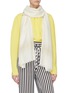 Figure View - Click To Enlarge - JANAVI - Shimmer stripe merino wool scarf