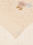 Detail View - Click To Enlarge - JANAVI - Stud embellished floral cashmere scarf