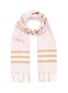 Main View - Click To Enlarge - BURBERRY - Giant check cashmere scarf