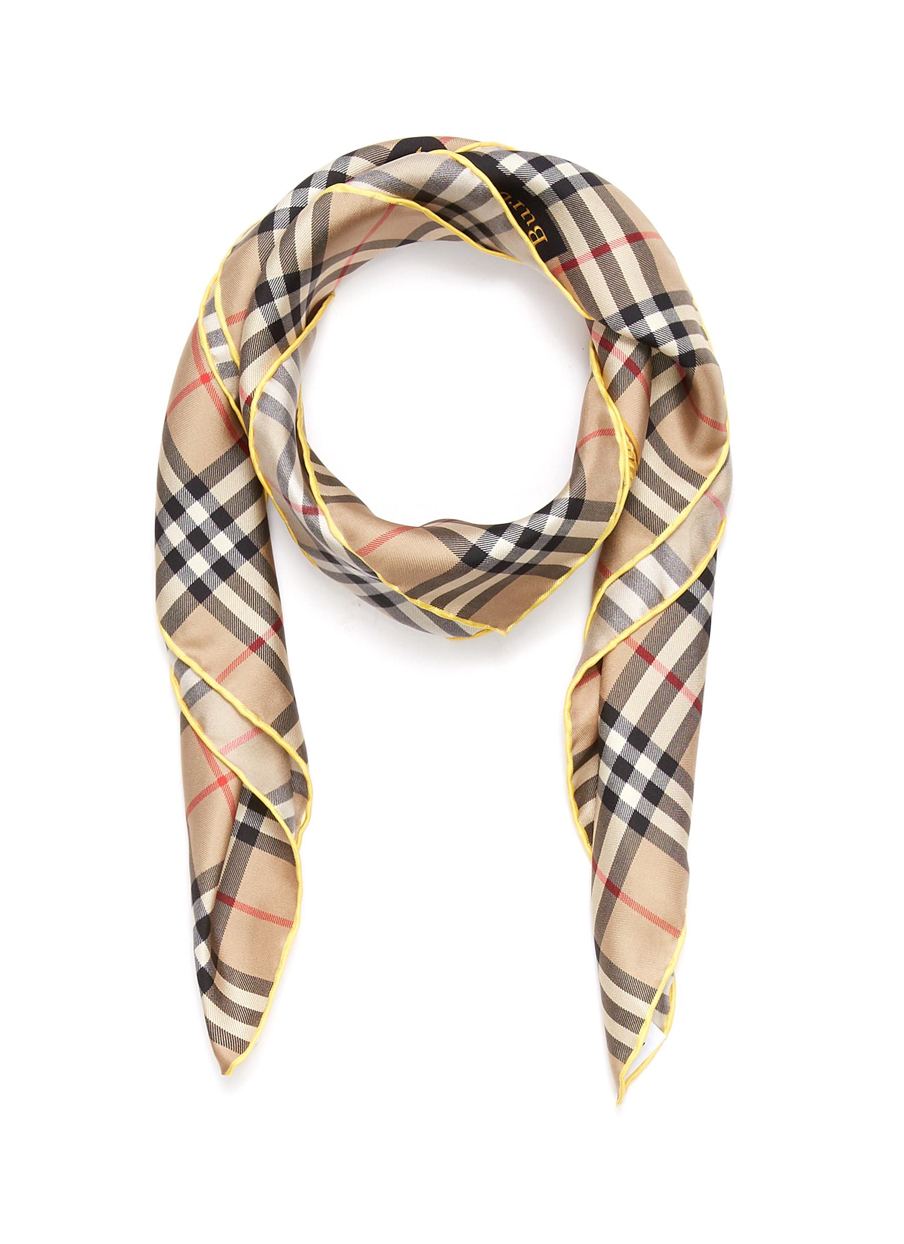 burberry scarf womens yellow